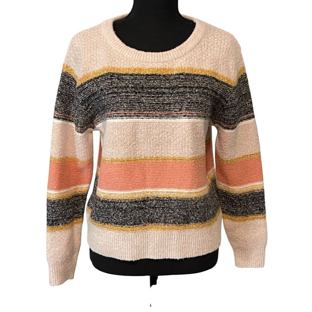 Skies Are Blue Women’s Striped Knit Sweater